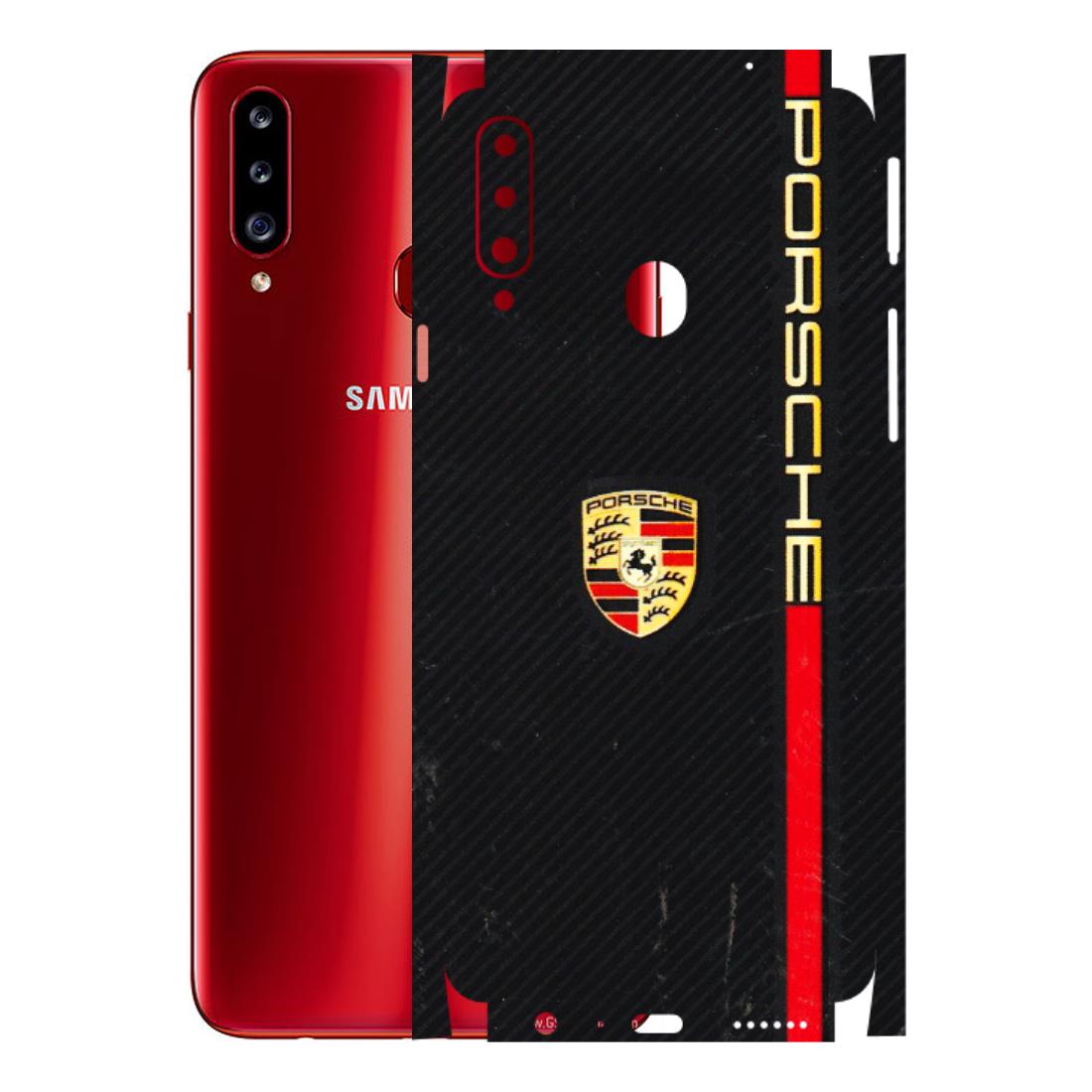 Samsung A/S Series Phone Skins (All Models) - Premium Porsche - 3D Embossed Finish (L-225) Samsung Galaxy A20S