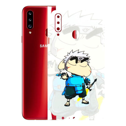 Samsung A/S Series Phone Skins (All Models) - Angry Young Shinchan - 3D Embossed Finish (L-226) Samsung Galaxy A20S