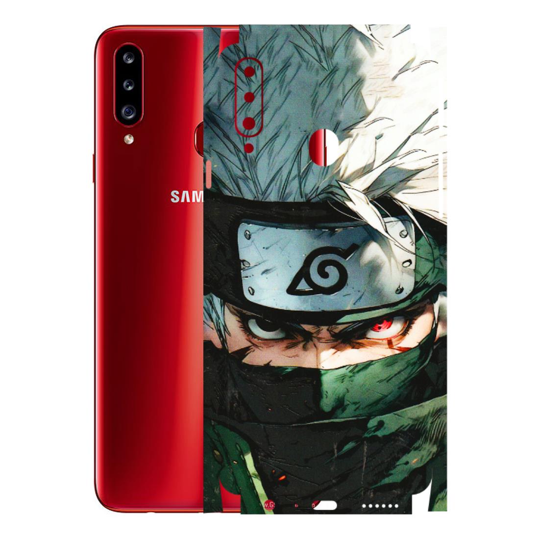 Samsung A/S Series Phone Skins (All Models) - Kakashi Red Eye Focus - 3D Embossed Finish (L-227) Samsung Galaxy A20S