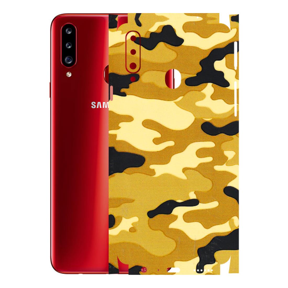Samsung A/S Series Phone Skins (All Models) - Indian Camo - 3D Embossed Finish (L-228) Samsung Galaxy A20S