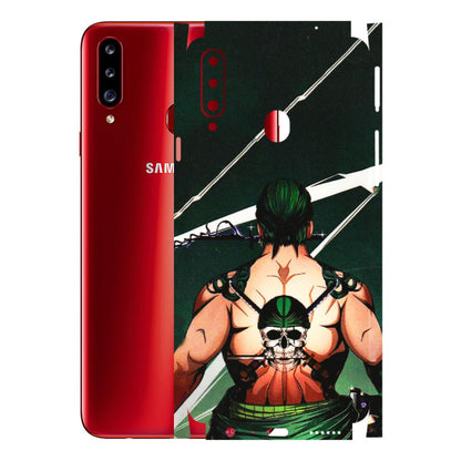 Samsung A/S Series Phone Skins (All Models) - Zoro Anime - 3D Embossed Finish (L-23) Samsung Galaxy A20S