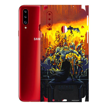 Samsung A/S Series Phone Skins (All Models) - Games Doodles - 3D Embossed Finish (L-24) Samsung Galaxy A20S
