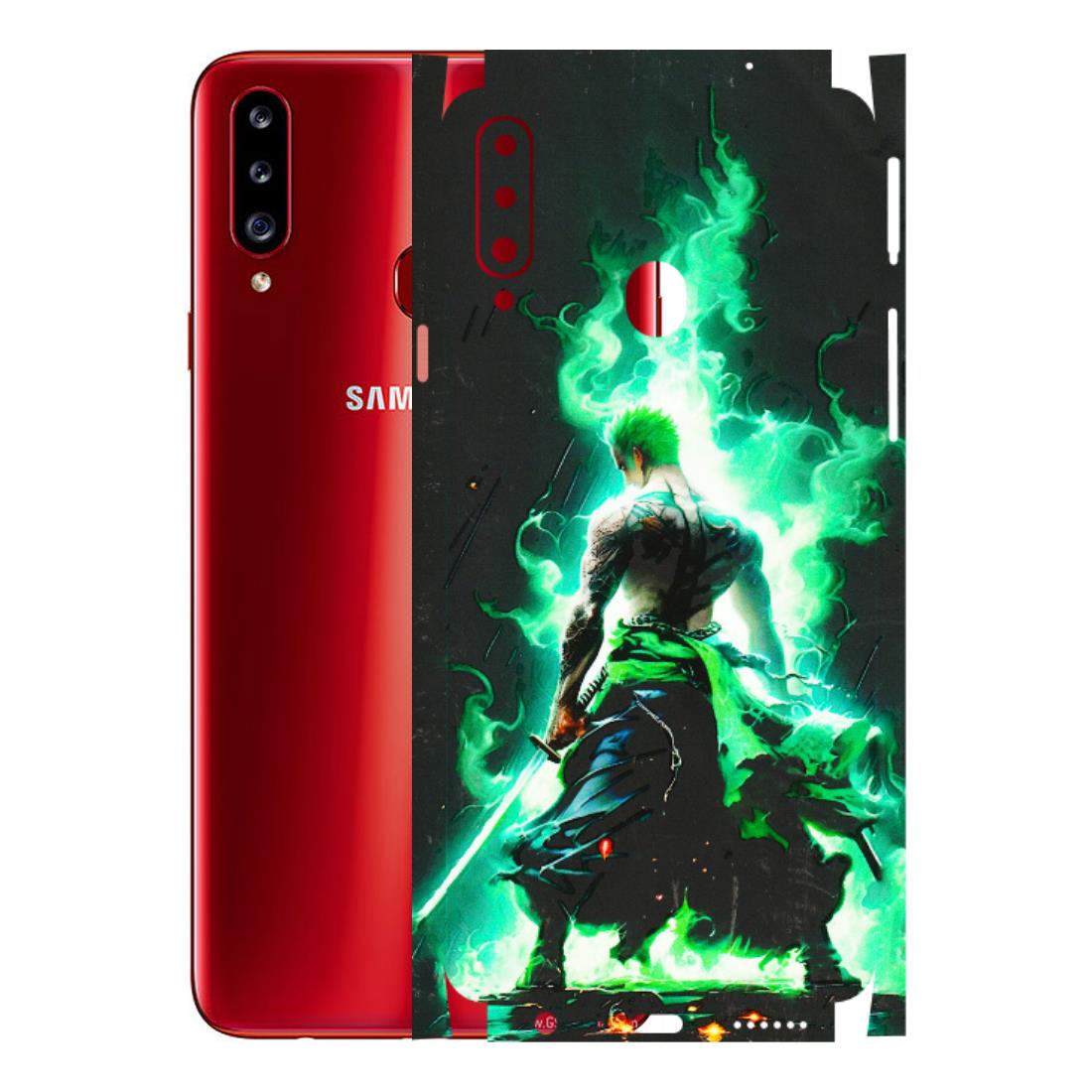 Samsung A/S Series Phone Skins (All Models) - Zoro Sword - 3D Embossed Finish (L-241) Samsung Galaxy A20S