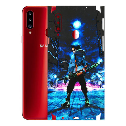 Samsung A/S Series Phone Skins (All Models) - Demon Slayer Sword - 3D Embossed Finish (L-247) Samsung Galaxy A20S