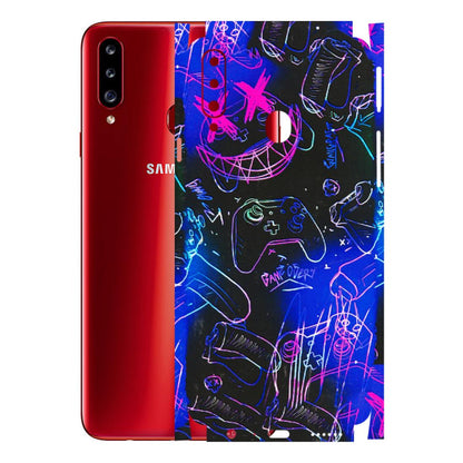 Samsung A/S Series Phone Skins (All Models) - Gamers Paradise - 3D Embossed Finish (L-258) Samsung Galaxy A20S