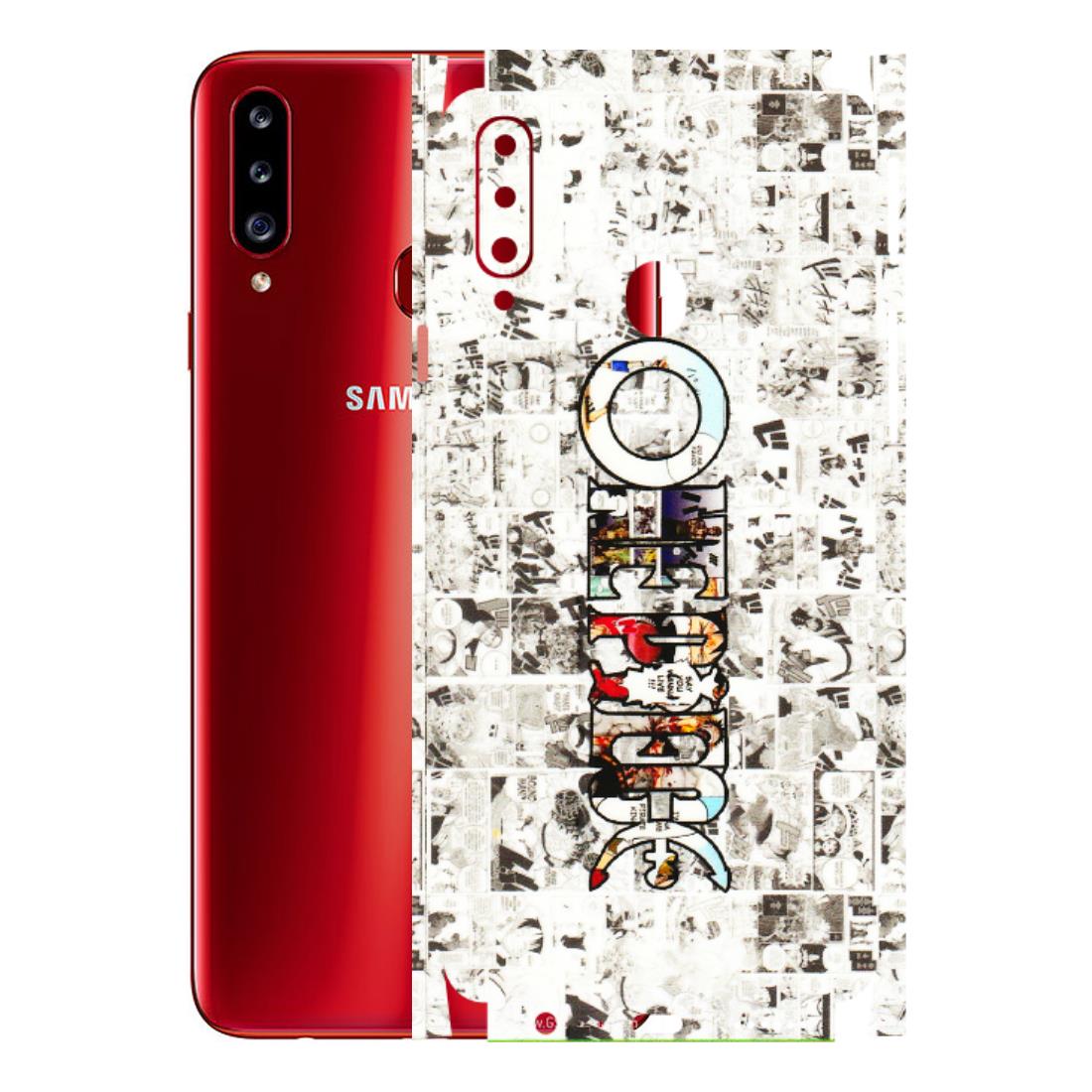 Samsung A/S Series Phone Skins (All Models) - One Piece Manga - 3D Embossed Finish (L-26) Samsung Galaxy A20S