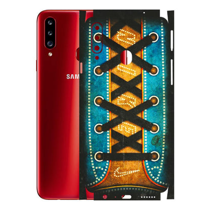 Samsung A/S Series Phone Skins (All Models) - Sneakers Lover Nike - 3D Embossed Finish (L-262) Samsung Galaxy A20S