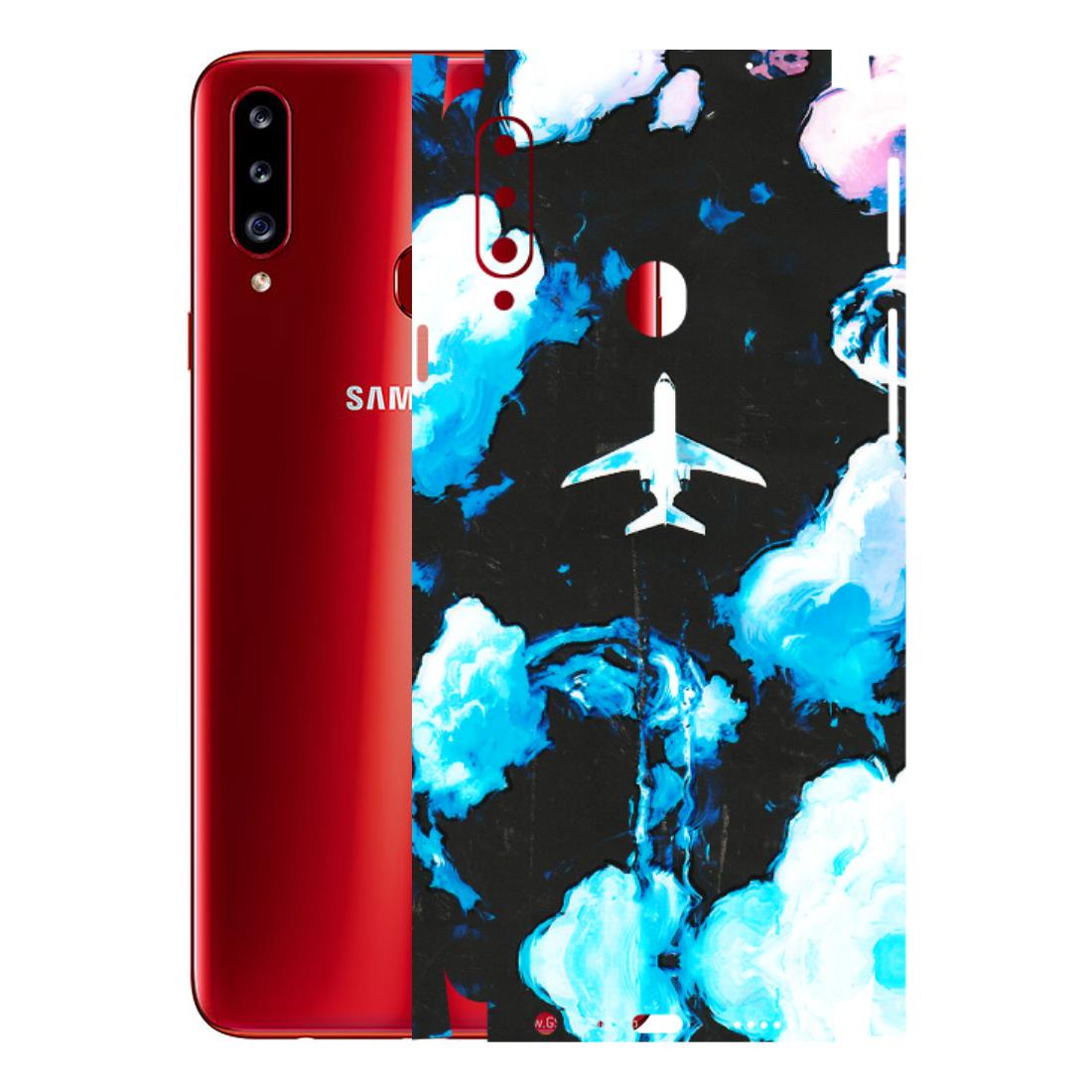 Samsung A/S Series Phone Skins (All Models) - Travel In Airline - 3D Embossed Finish (L-264) Samsung Galaxy A20S