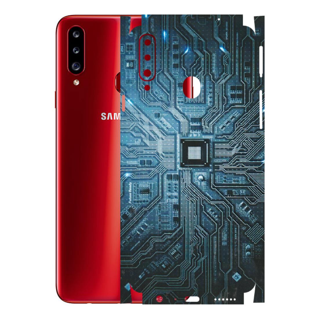 Samsung A/S Series Phone Skins (All Models) - Original Circuit - 3D Embossed Finish (L-267) Samsung Galaxy A20S