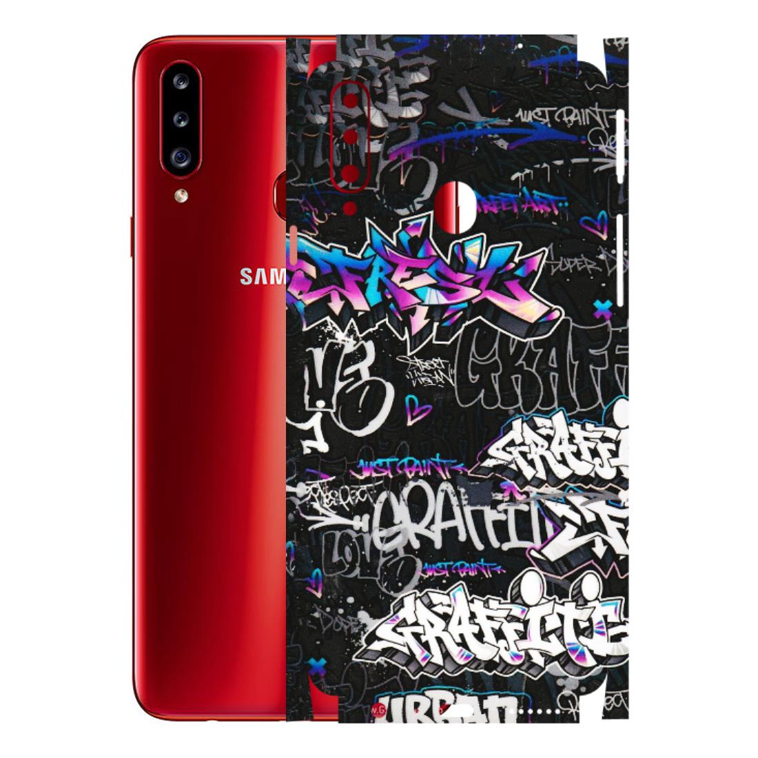 Samsung A/S Series Phone Skins (All Models) - Graffiti Killer - 3D Embossed Finish (L-274) Samsung Galaxy A20S