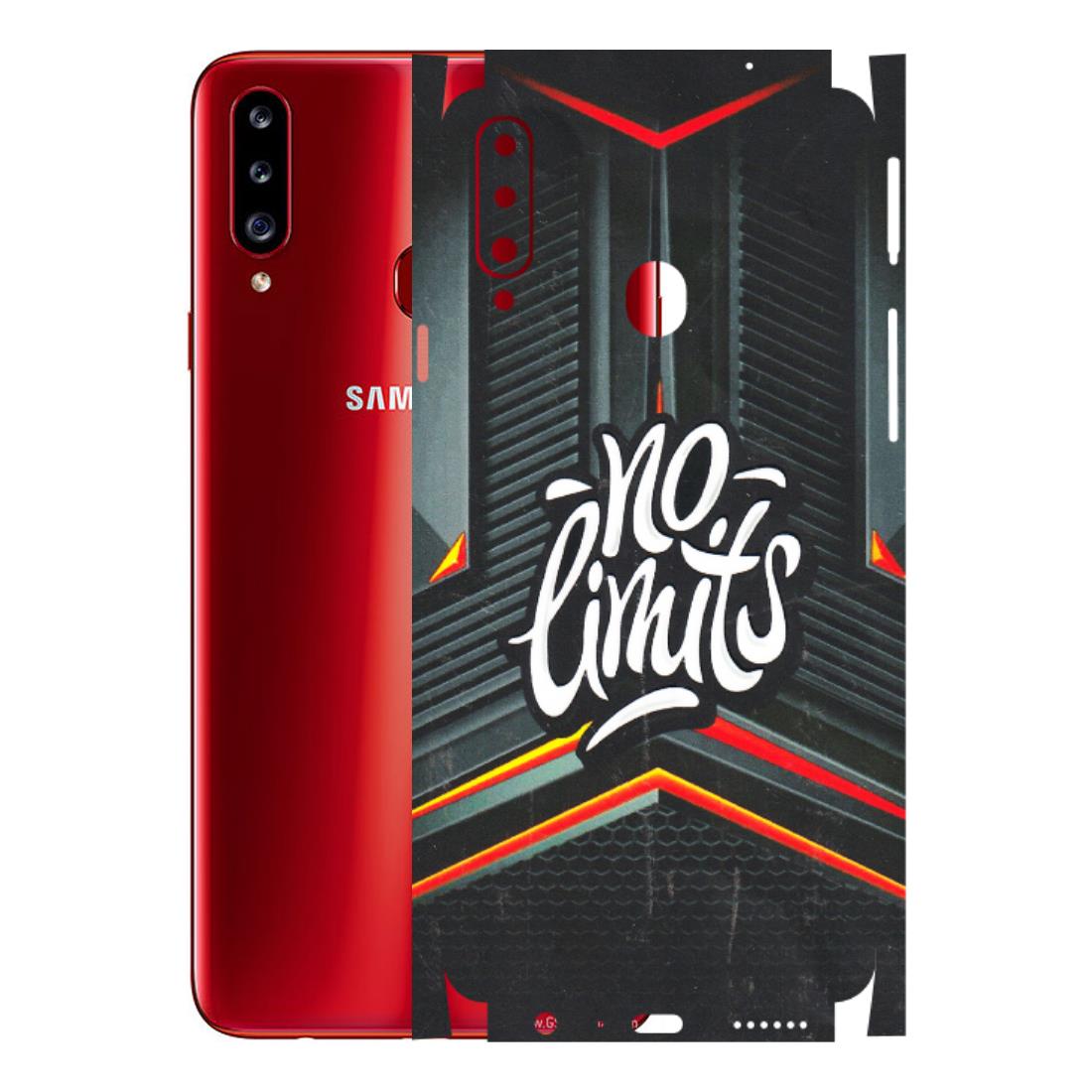 Samsung A/S Series Phone Skins (All Models) - No Limits - 3D Embossed Finish (L-286) Samsung Galaxy A20S
