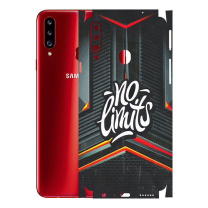 Samsung A/S Series Phone Skins (All Models) - No Limits - 3D Embossed Finish (L-286) Samsung Galaxy A20S