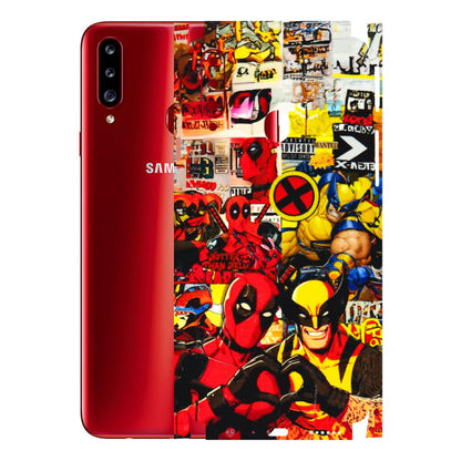 Samsung A/S Series Phone Skins (All Models) - Spidy Wolverine - 3D Embossed Finish (L-310) Samsung Galaxy A20S