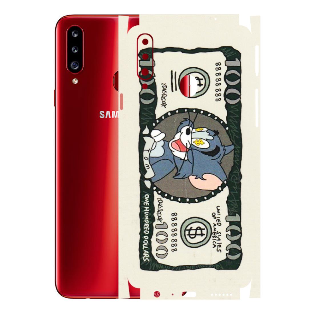 Samsung A/S Series Phone Skins (All Models) - Tom Hundred Dollar - 3D Embossed Finish (L-324) Samsung Galaxy A20S