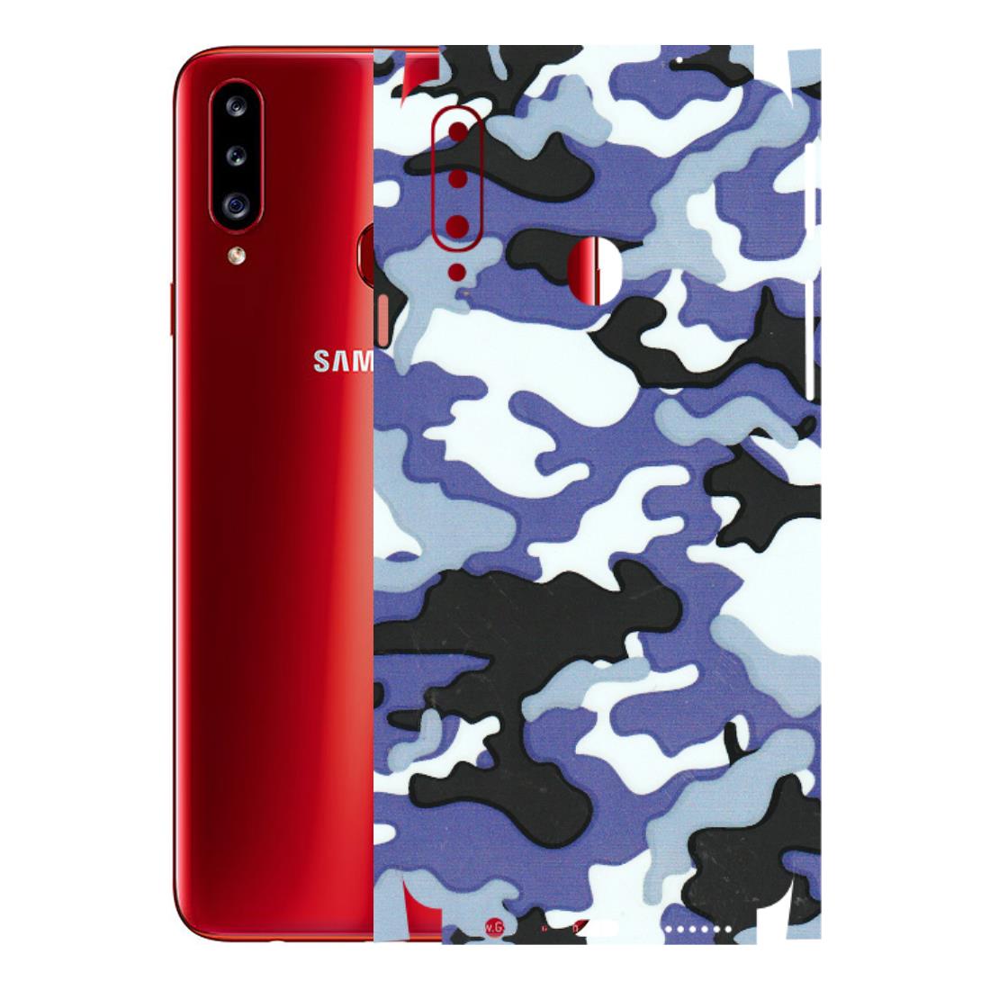 Samsung A/S Series Phone Skins (All Models) - Powerfull Military Camoflauge - 3D Embossed Finish (L-49) Samsung Galaxy A20S