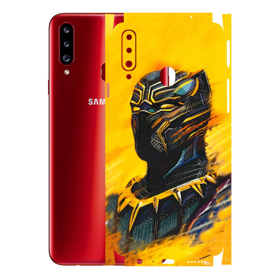 Samsung A/S Series Phone Skins (All Models) - Yellow Panther - 3D Embossed Finish (L-54) Samsung Galaxy A20S