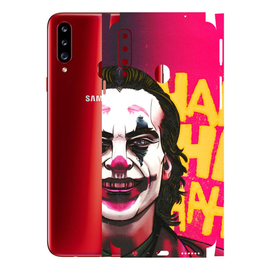 Samsung A/S Series Phone Skins (All Models) - Joker Evil Laugh - 3D Embossed Finish (L-97) Samsung Galaxy A20S