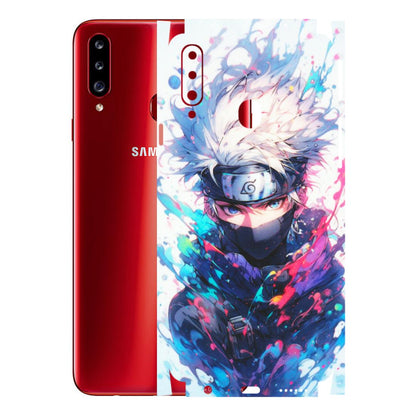 Samsung A/S Series Phone Skins (All Models) - Naruto Face Mask - Matte Finish (M-03) Samsung Galaxy A20S