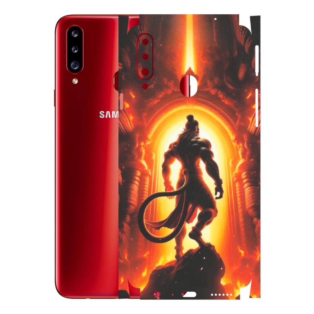 Samsung A/S Series Phone Skins (All Models) - HanumanJi - Matte Finish (M-06) Samsung Galaxy A20S