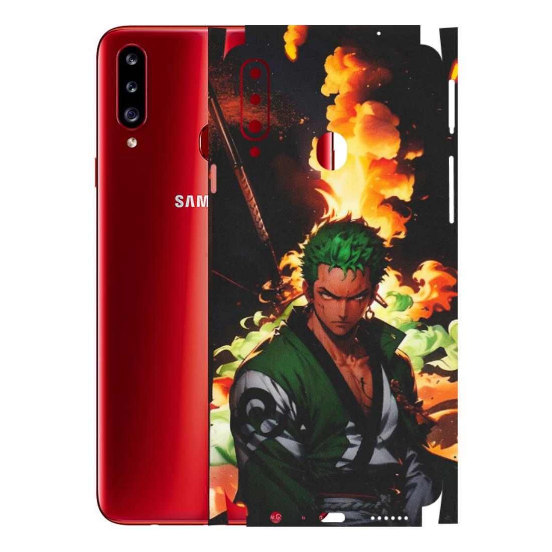 Samsung A/S Series Phone Skins (All Models) - Roronoa Zoro - Matte Finish (M-102) Samsung Galaxy A20S