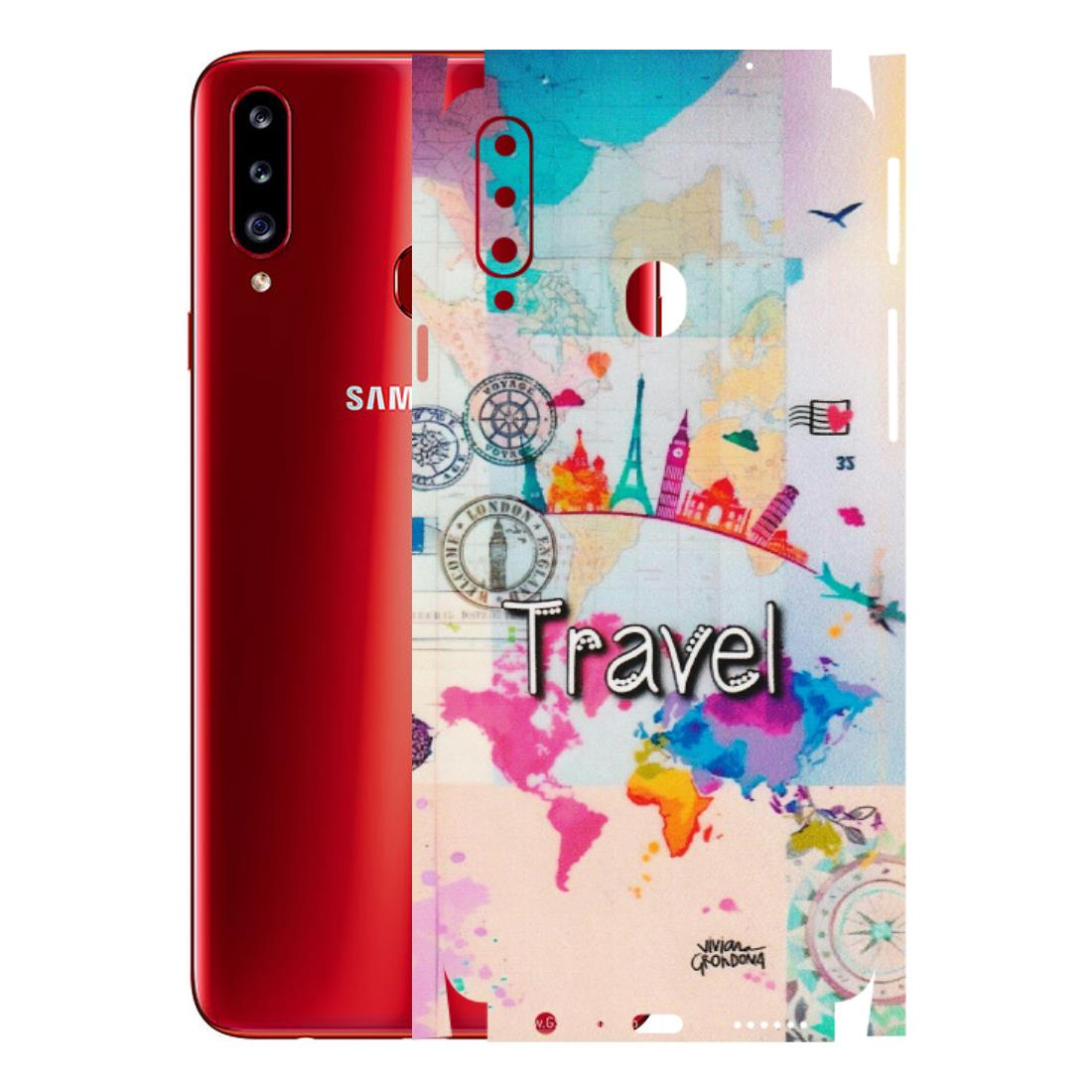 Samsung A/S Series Phone Skins (All Models) - Travel The Wonders - Matte Finish (M-108) Samsung Galaxy A20S