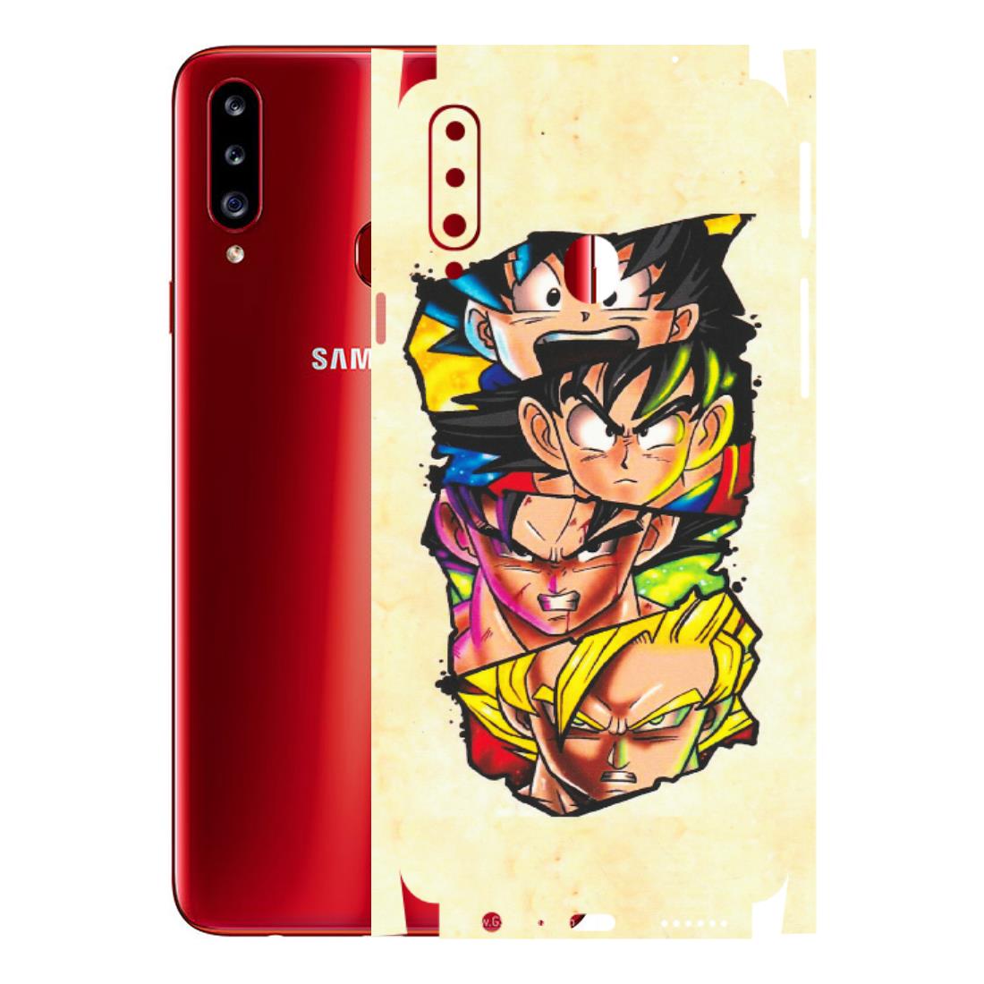 Samsung A/S Series Phone Skins (All Models) - Angry Multi Anime - Matte Finish (M-113) Samsung Galaxy A20S