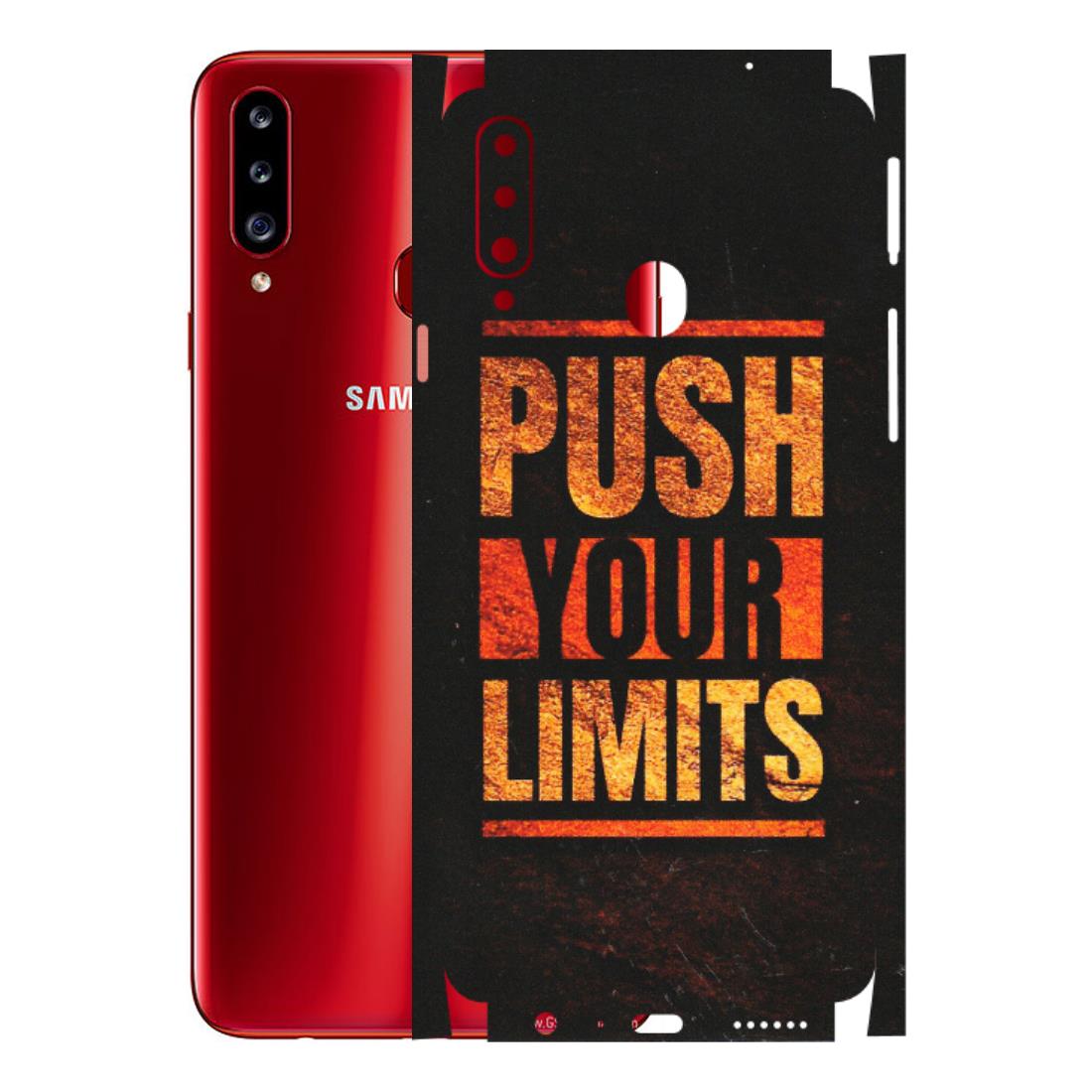 Samsung A/S Series Phone Skins (All Models) - Push Your Limits - Matte Finish (M-118) Samsung Galaxy A20S