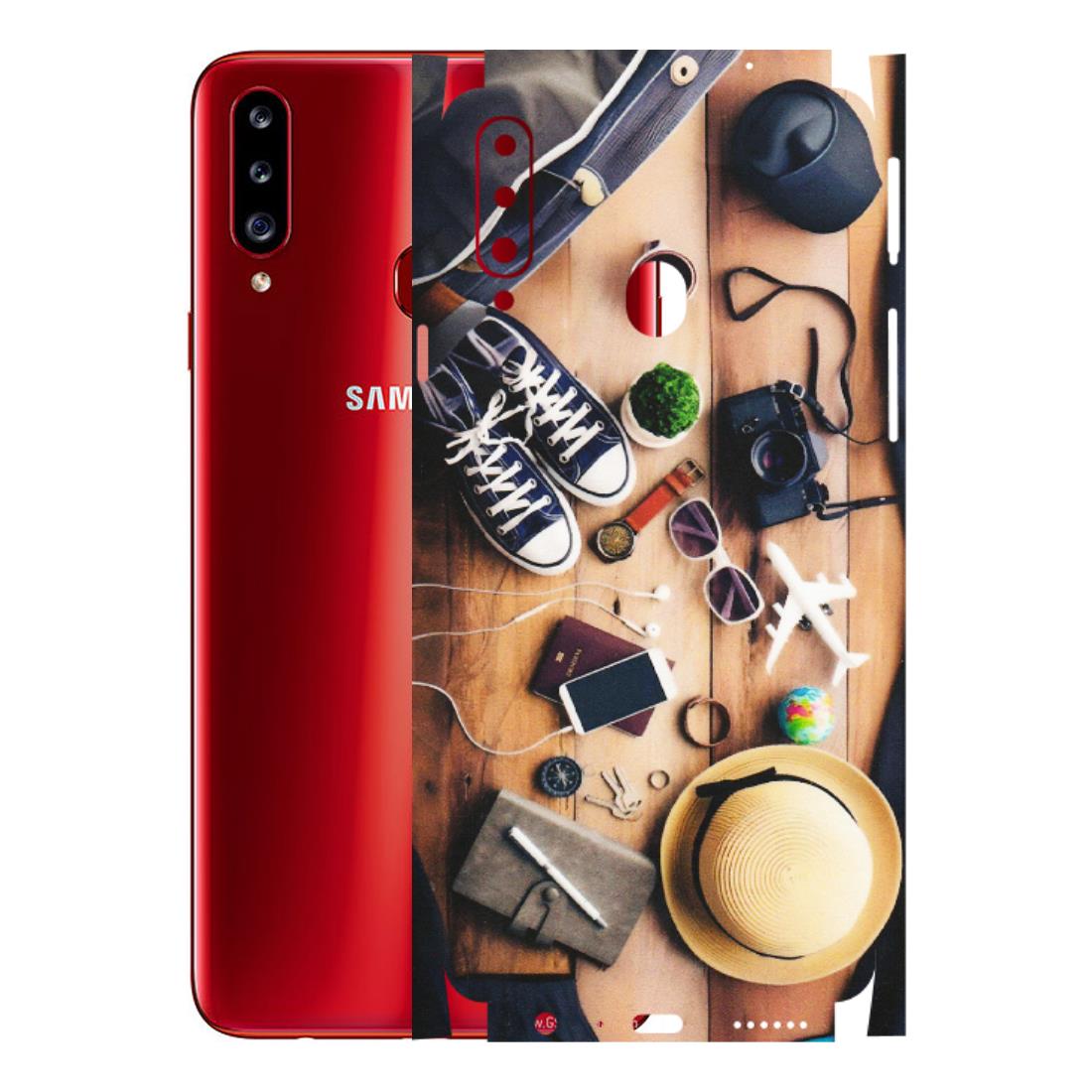 Samsung A/S Series Phone Skins (All Models) - Travel Wanderlust - Matte Finish (M-133) Samsung Galaxy A20S