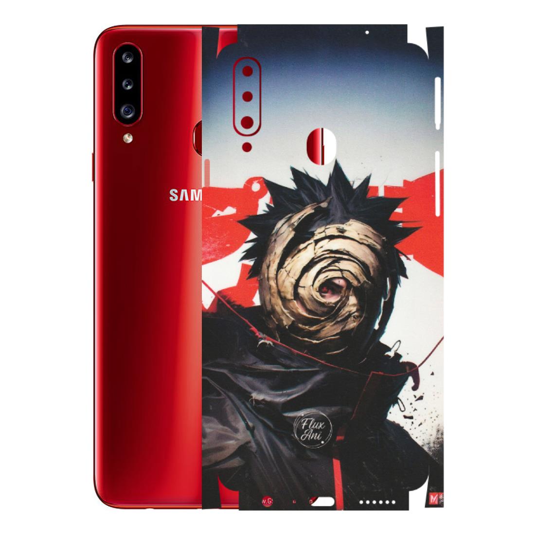 Samsung A/S Series Phone Skins (All Models) - Obito Uchiha Cool Anime - Matte Finish (M-134) Samsung Galaxy A20S