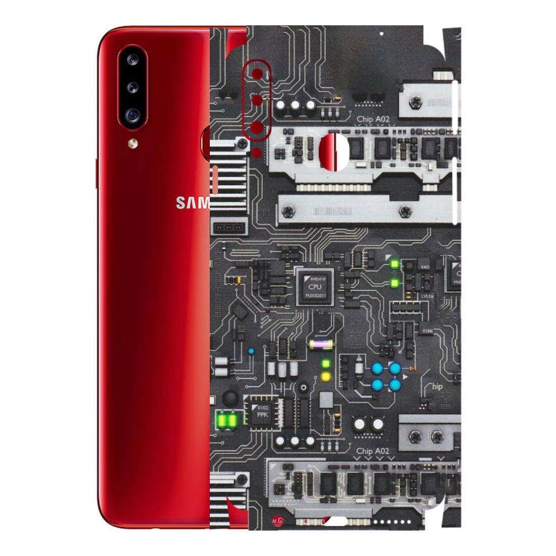 Samsung A/S Series Phone Skins (All Models) - Motherboard Internals - Matte Finish (M-135) Samsung Galaxy A20S