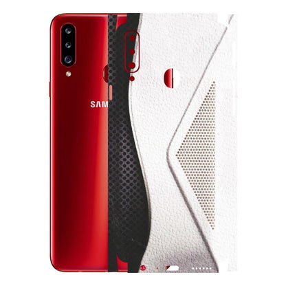 Samsung A/S Series Phone Skins (All Models) - Black And White Iconic Convoy - Matte Finish (M-149) Samsung Galaxy A20S