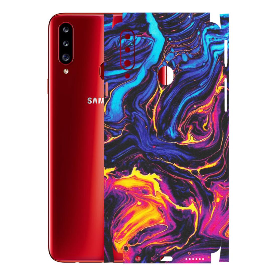 Samsung A/S Series Phone Skins (All Models) - Abstract Paint Classy - Matte Finish (M-15) Samsung Galaxy A20S