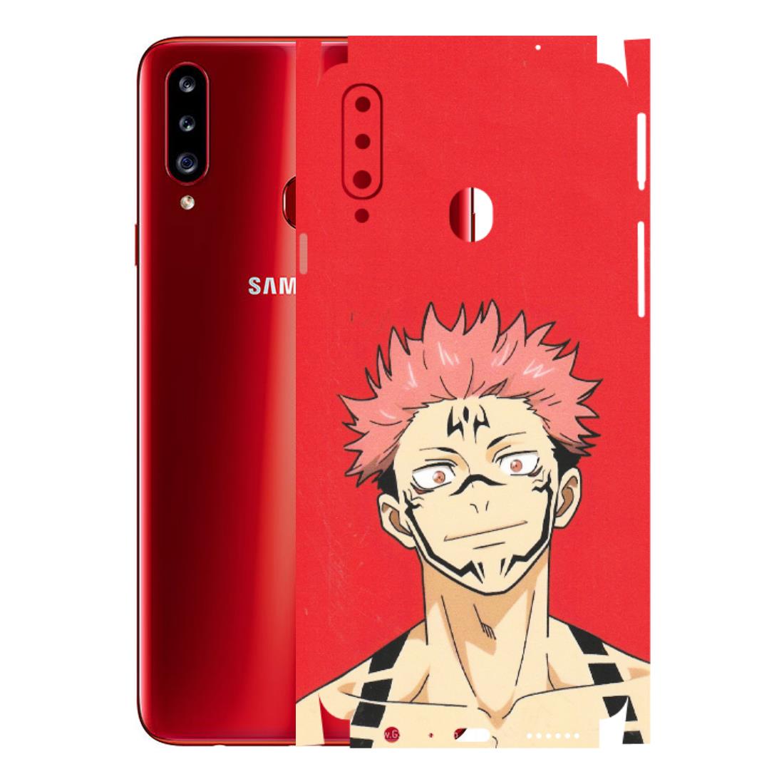Samsung A/S Series Phone Skins (All Models) - Ryomen Sukuna Fun Anime - Matte Finish (M-153) Samsung Galaxy A20S