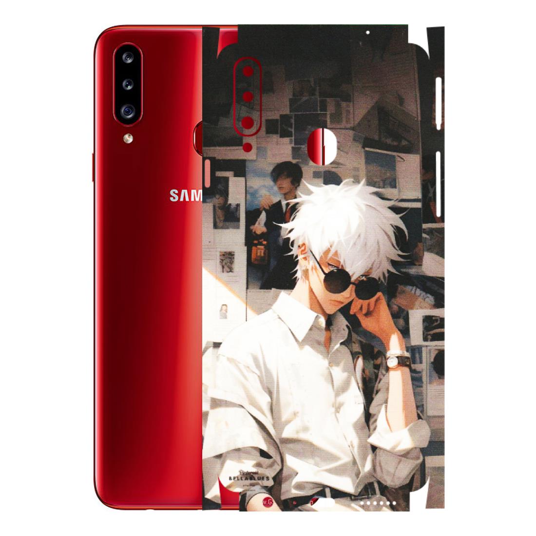 Samsung A/S Series Phone Skins (All Models) - Gojo Satoru Jujustu Kaisen Anime - Matte Finish (M-156) Samsung Galaxy A20S