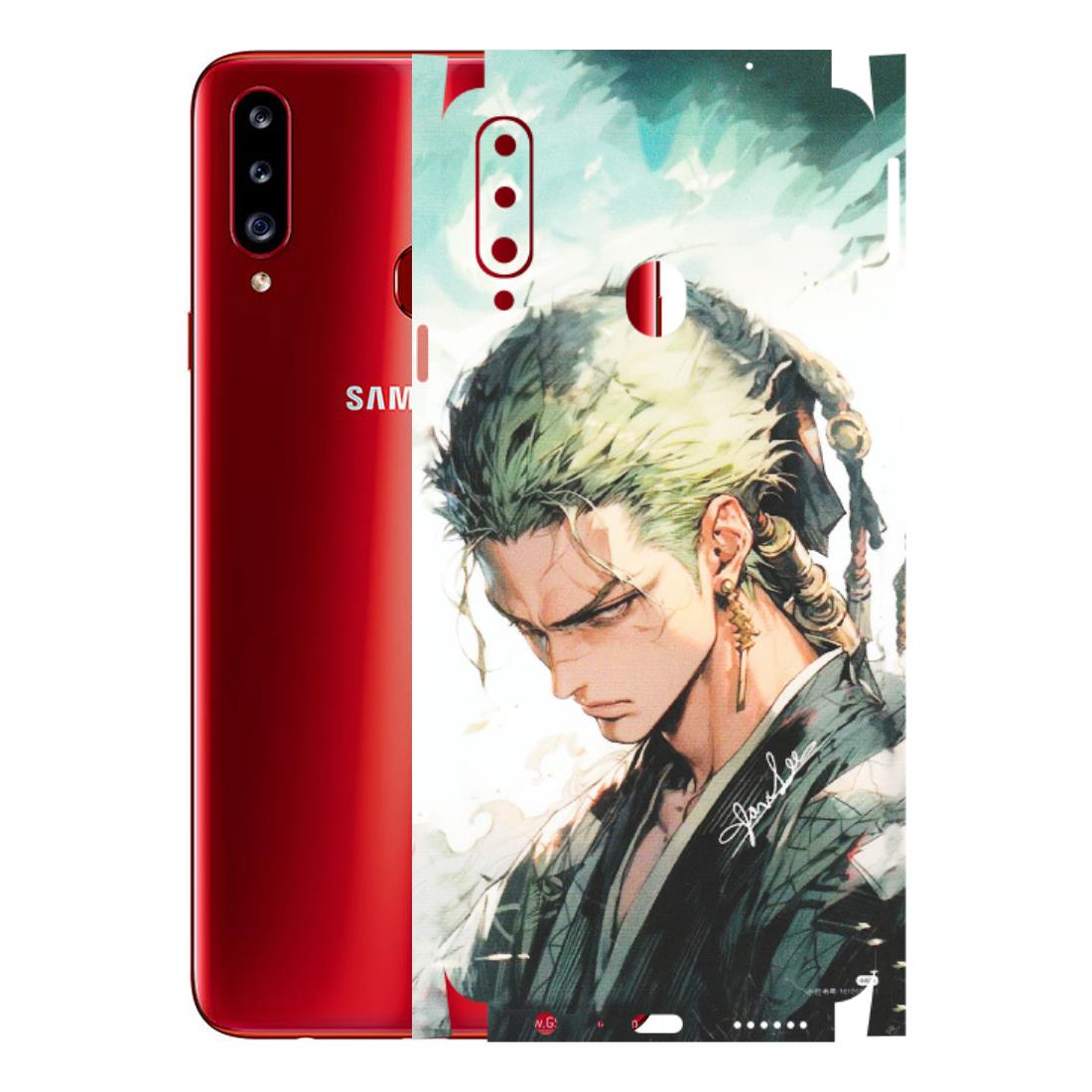 Samsung A/S Series Phone Skins (All Models) - Pirate Hunter One Piece Anime - Matte Finish (M-157) Samsung Galaxy A20S