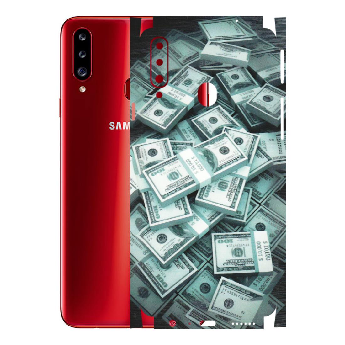 Samsung A/S Series Phone Skins (All Models) - Hundred Dollar Bill - Matte Finish (M-162) Samsung Galaxy A20S