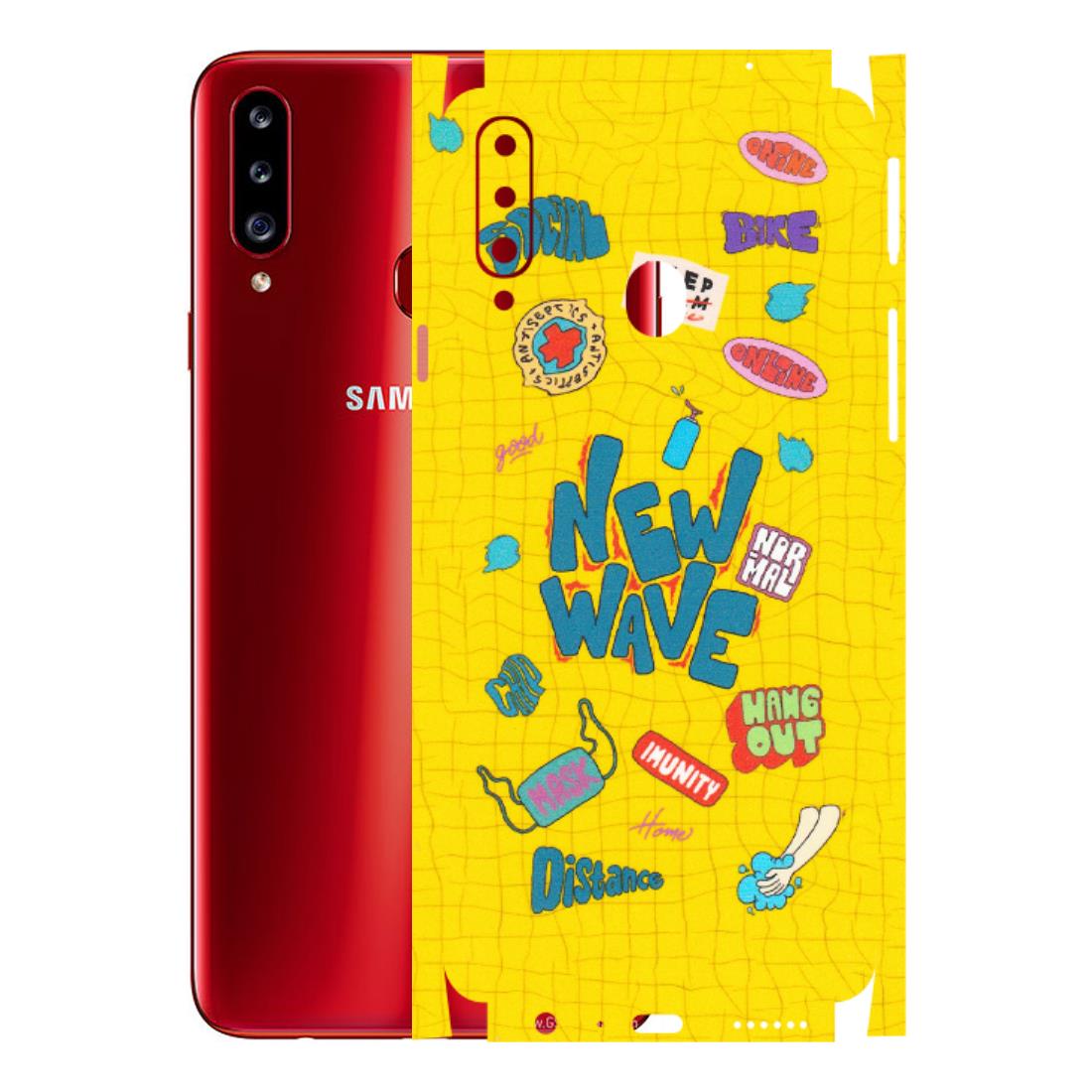 Samsung A/S Series Phone Skins (All Models) - New Wave Life - Matte Finish (M-17) Samsung Galaxy A20S