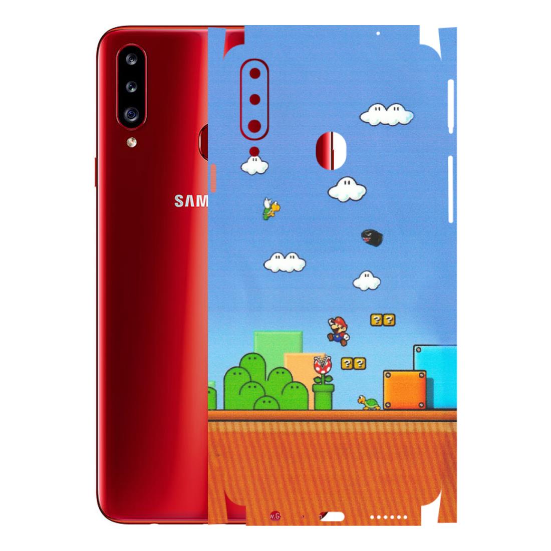 Samsung A/S Series Phone Skins (All Models) - Mario Game Scene - Matte Finish (M-24) Samsung Galaxy A20S