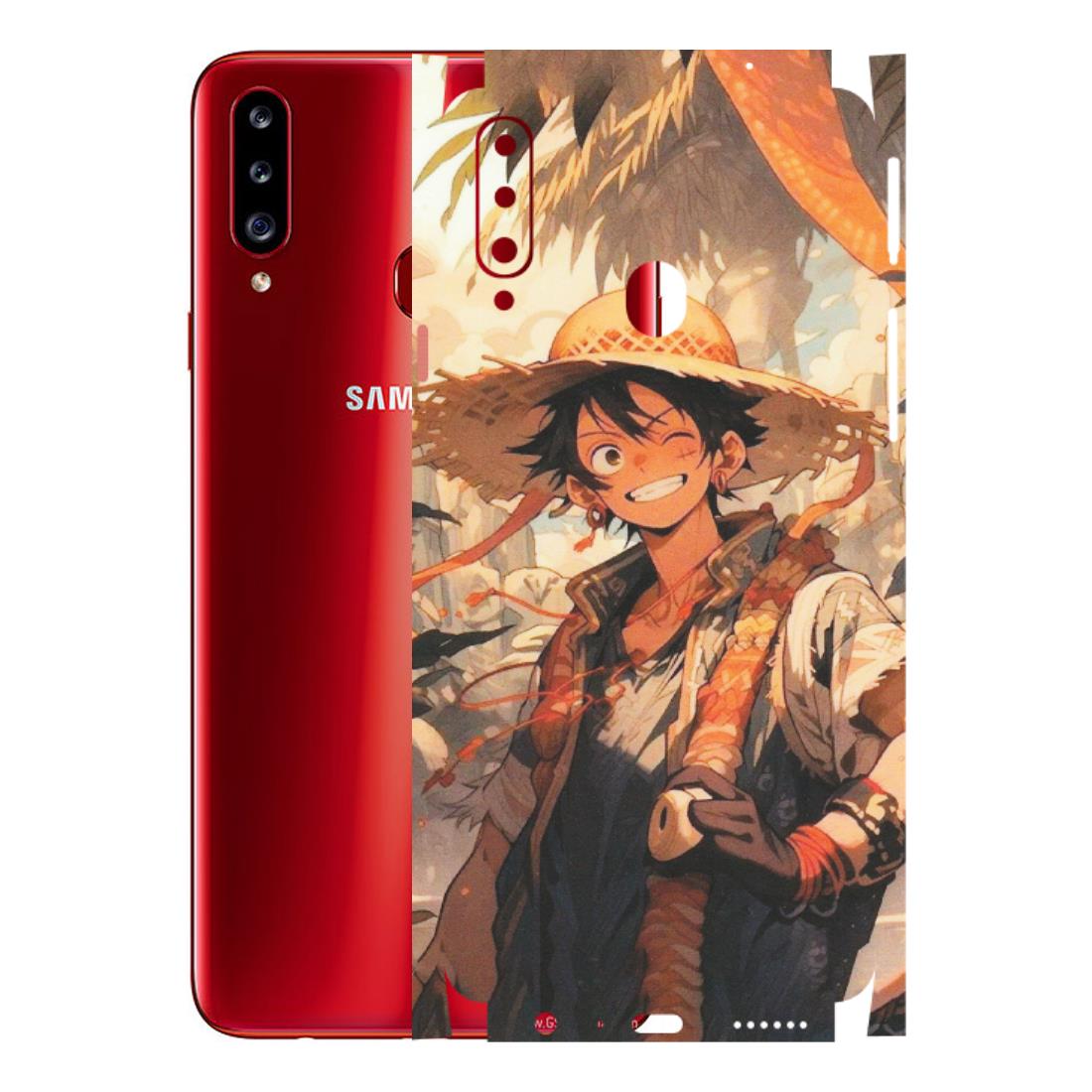 Samsung A/S Series Phone Skins (All Models) - Anime Character Smile - Matte Finish (M-33) Samsung Galaxy A20S