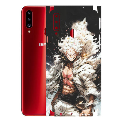 Samsung A/S Series Phone Skins (All Models) - Anime Angry Classy Character - Matte Finish (M-34) Samsung Galaxy A20S