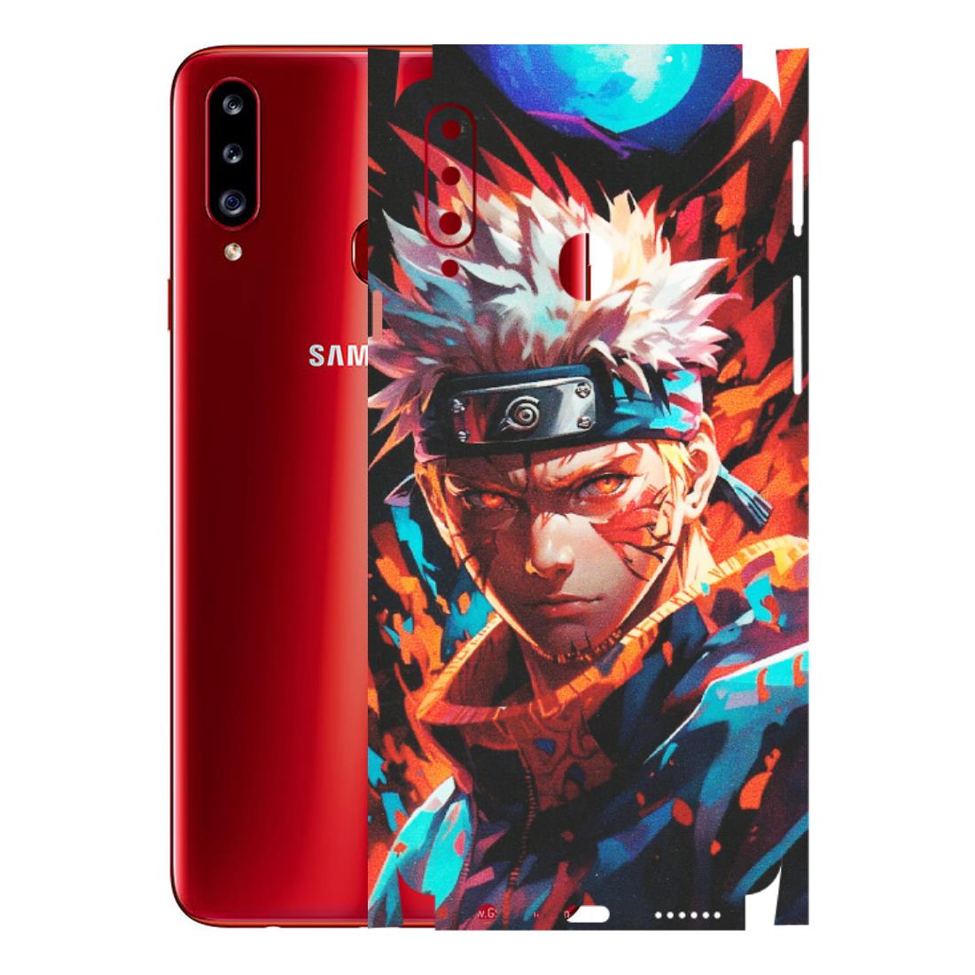 Samsung A/S Series Phone Skins (All Models) - Anime Ferocious Character - Matte Finish (M-44) Samsung Galaxy A20S