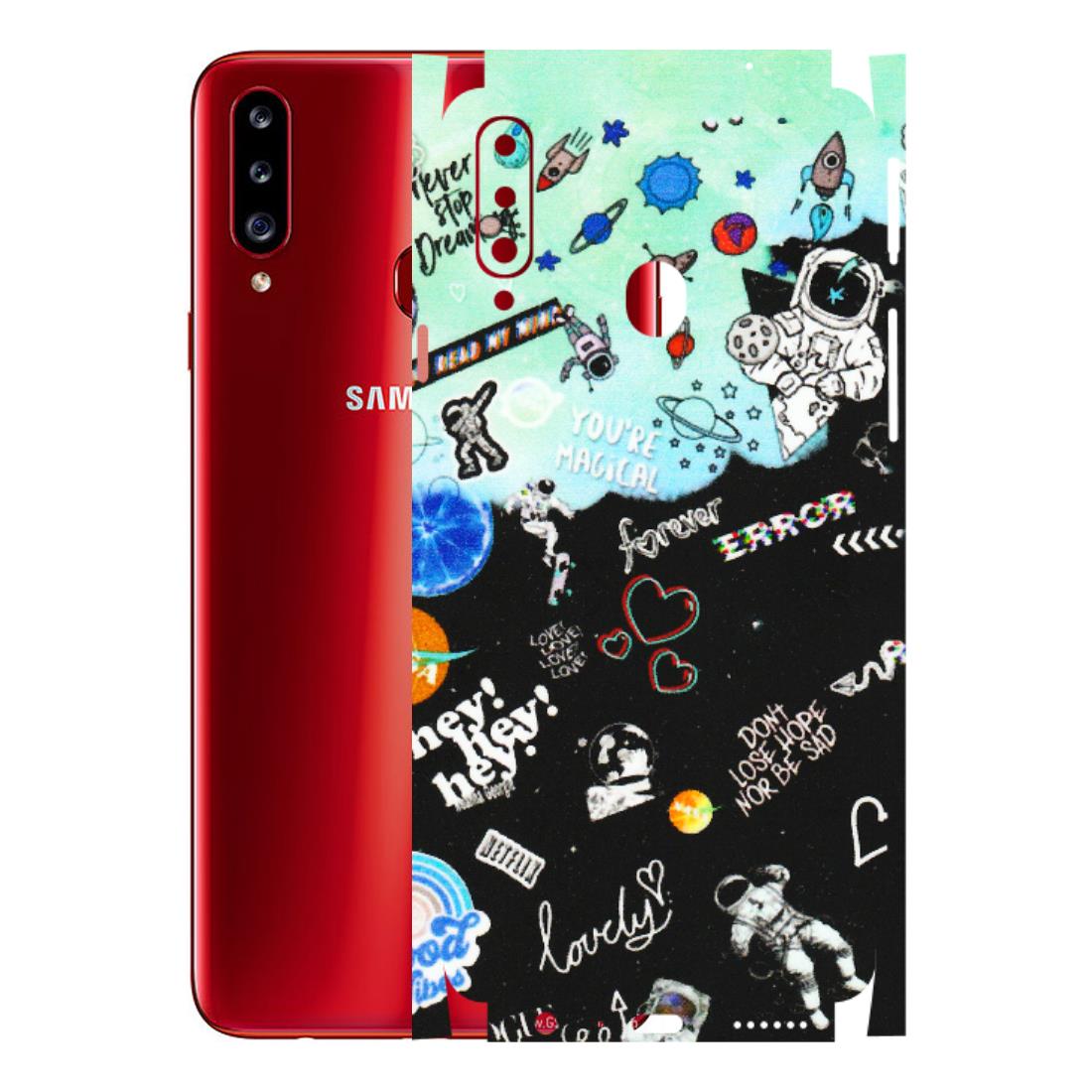 Samsung A/S Series Phone Skins (All Models) - Living In A Space Dream - Matte Finish (M-46) Samsung Galaxy A20S