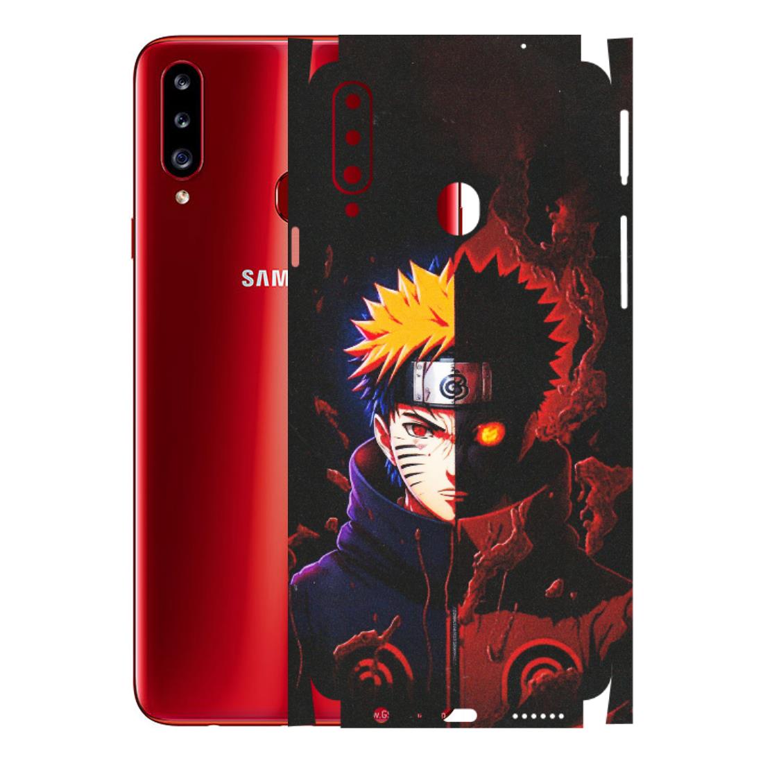 Samsung A/S Series Phone Skins (All Models) - Naruto X Evil - Matte Finish (M-70) Samsung Galaxy A20S
