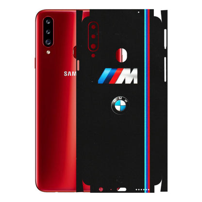Samsung A/S Series Phone Skins (All Models) - Styling With Black BMW - Matte Finish (M-74) Samsung Galaxy A20S