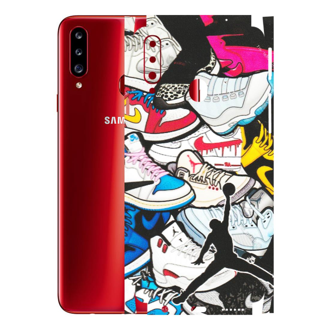 Samsung A/S Series Phone Skins (All Models) - Jordan Sneakers Fan - Matte Finish (M-80) Samsung Galaxy A20S