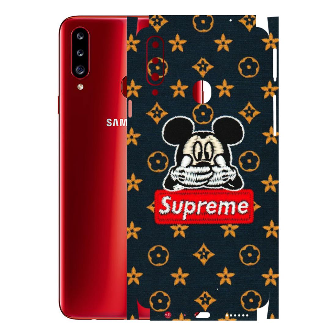 Samsung A/S Series Phone Skins (All Models) - Mickey Supreme - Matte Finish (M-83) Samsung Galaxy A20S