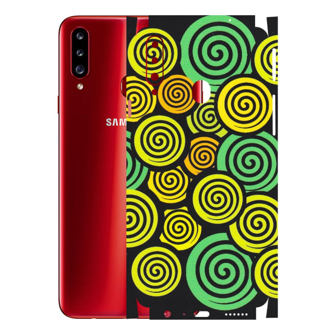 Samsung A/S Series Phone Skins (All Models) - Crazy Spiral - Matte Finish (M-91) Samsung Galaxy A20S