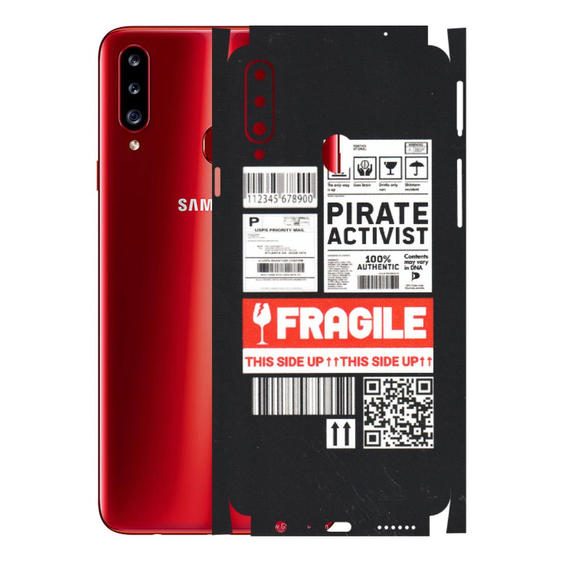 Samsung A/S Series Phone Skins (All Models) - Handle With Care - Matte Finish (M-99) Samsung Galaxy A20S