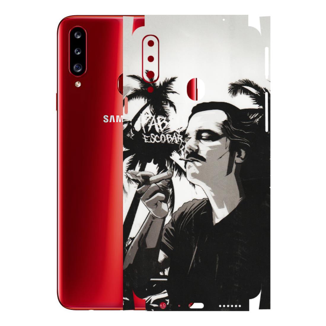 Samsung A/S Series Phone Skins (All Models) - Pab Escobar - Transparent Finish (T-05) Samsung Galaxy A20S