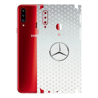 Samsung A/S Series Phone Skins (All Models) - Mercedes Benz - Transparent Finish (T-10) Samsung Galaxy A20S